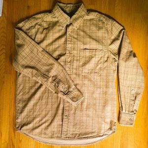 Eddie Bauer Plaid Button Up Shirt
